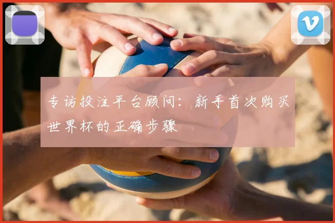 专访投注平台顾问：新手首次购买世界杯的正确步骤