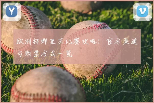 欧洲杯哪里买比赛攻略：官方渠道与购票方式一览
