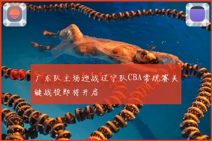 广东队主场迎战辽宁队CBA常规赛关键战役即将开启