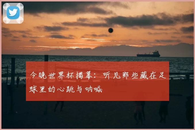 今晚世界杯揭幕：听见那些藏在足球里的心跳与呐喊